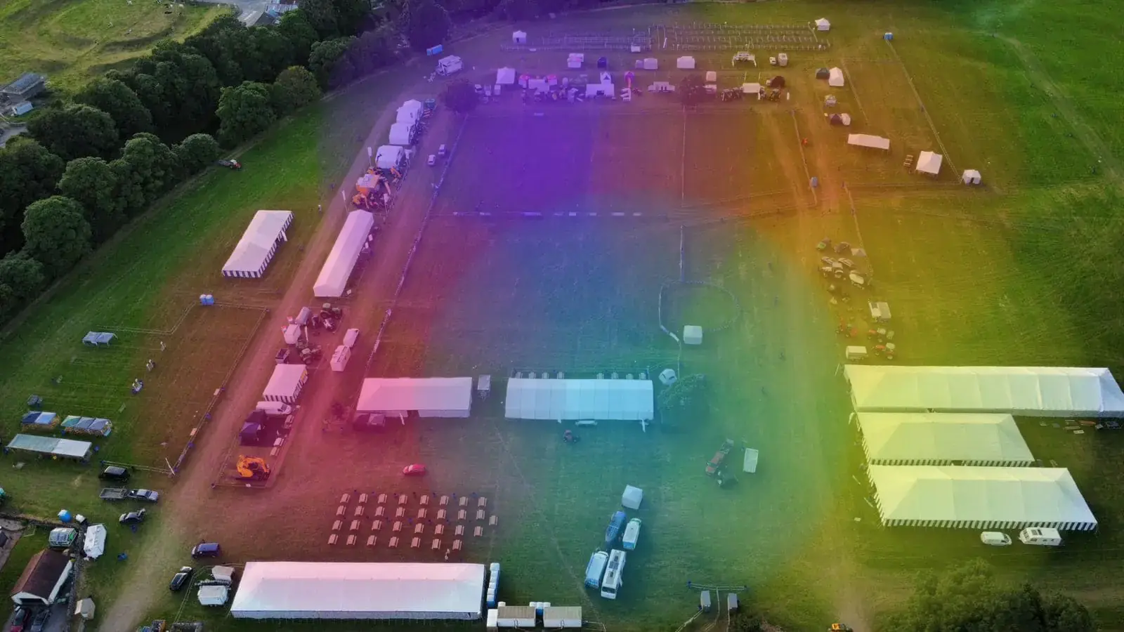 Internet on a show field